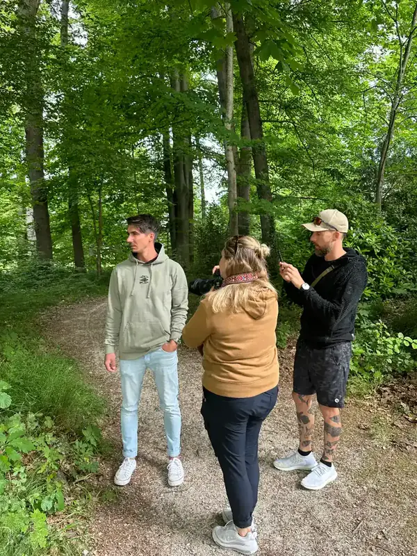 Influencer Merch Referenz 8 – nachhaltiger Stick & Druck von myMerch Bayern